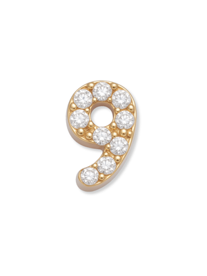 LUX Numerical Slide Charm Number 9