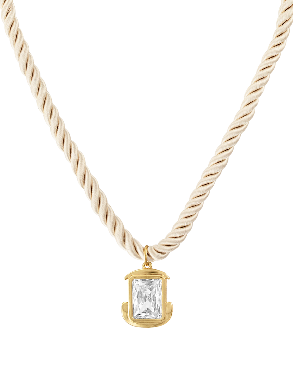 Lynette Pendant Rope Necklace