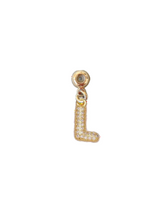 Bubble Letter Grip Charm