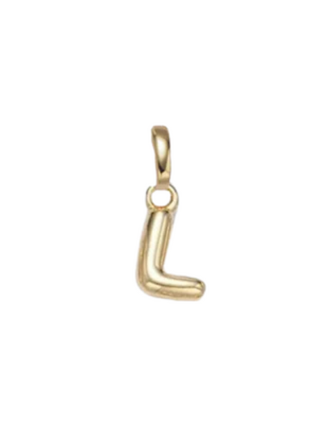 Bubble Initial Clip Charm