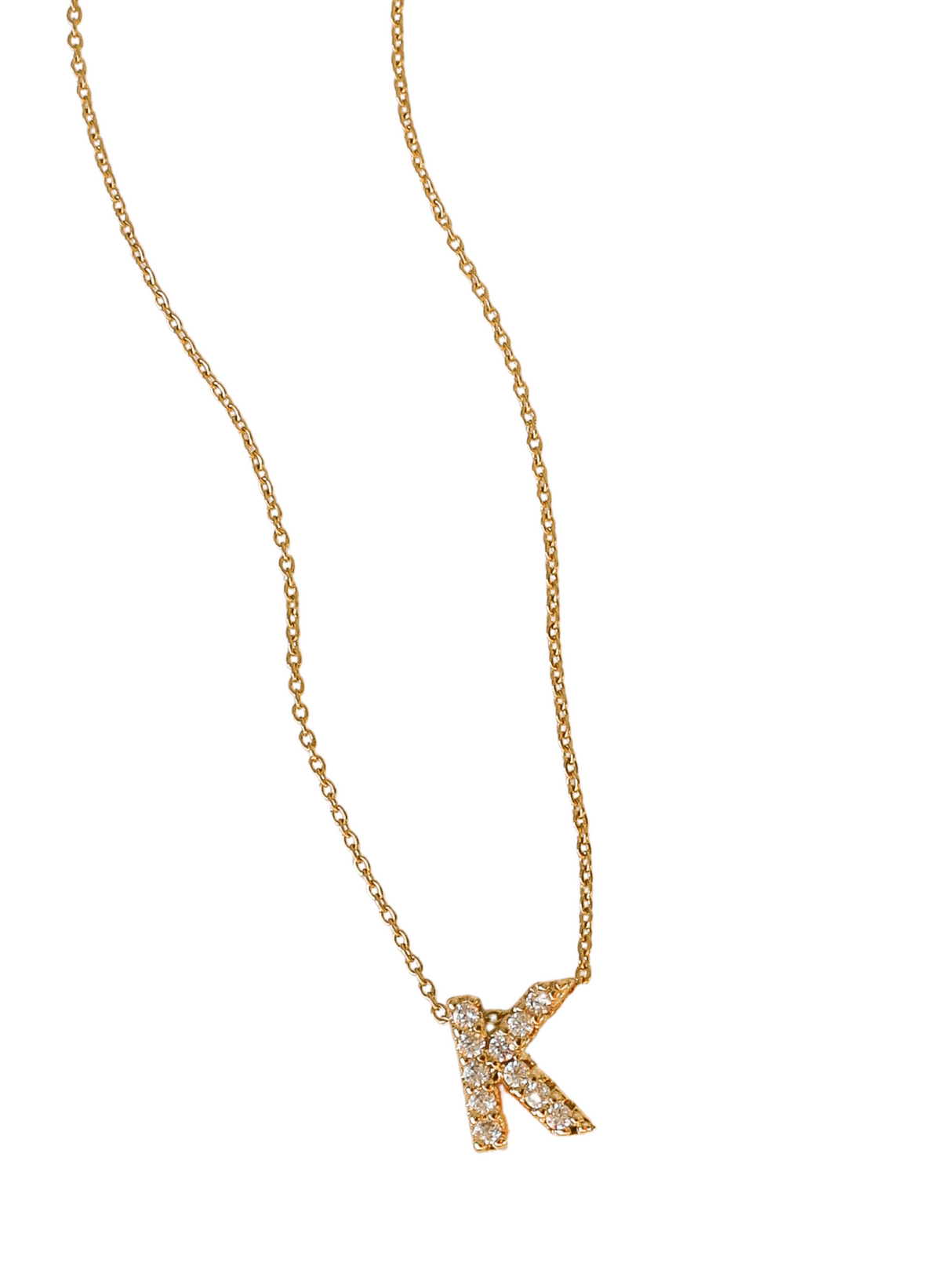 LUX Slide Initial Necklace