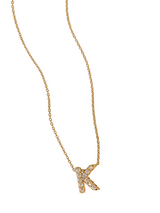 LUX Slide Initial Necklace