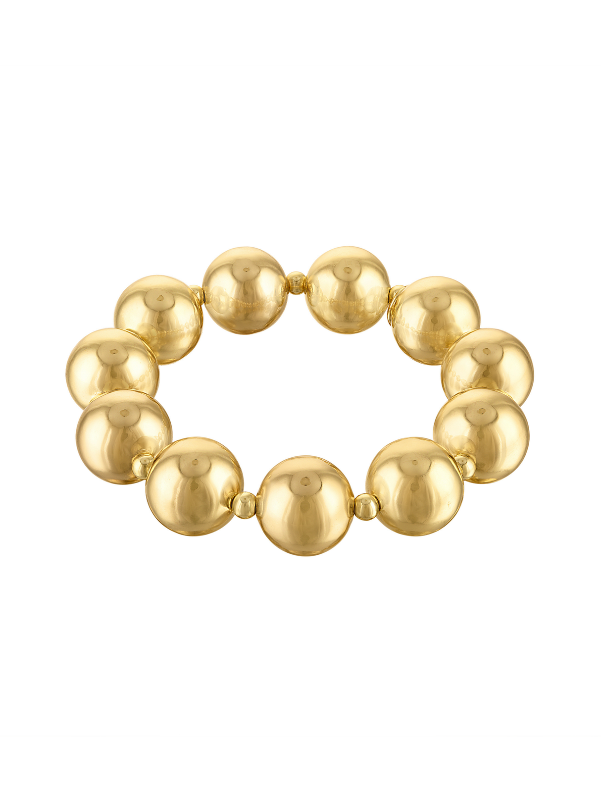 Maren Bold Bead Stretch Bracelet