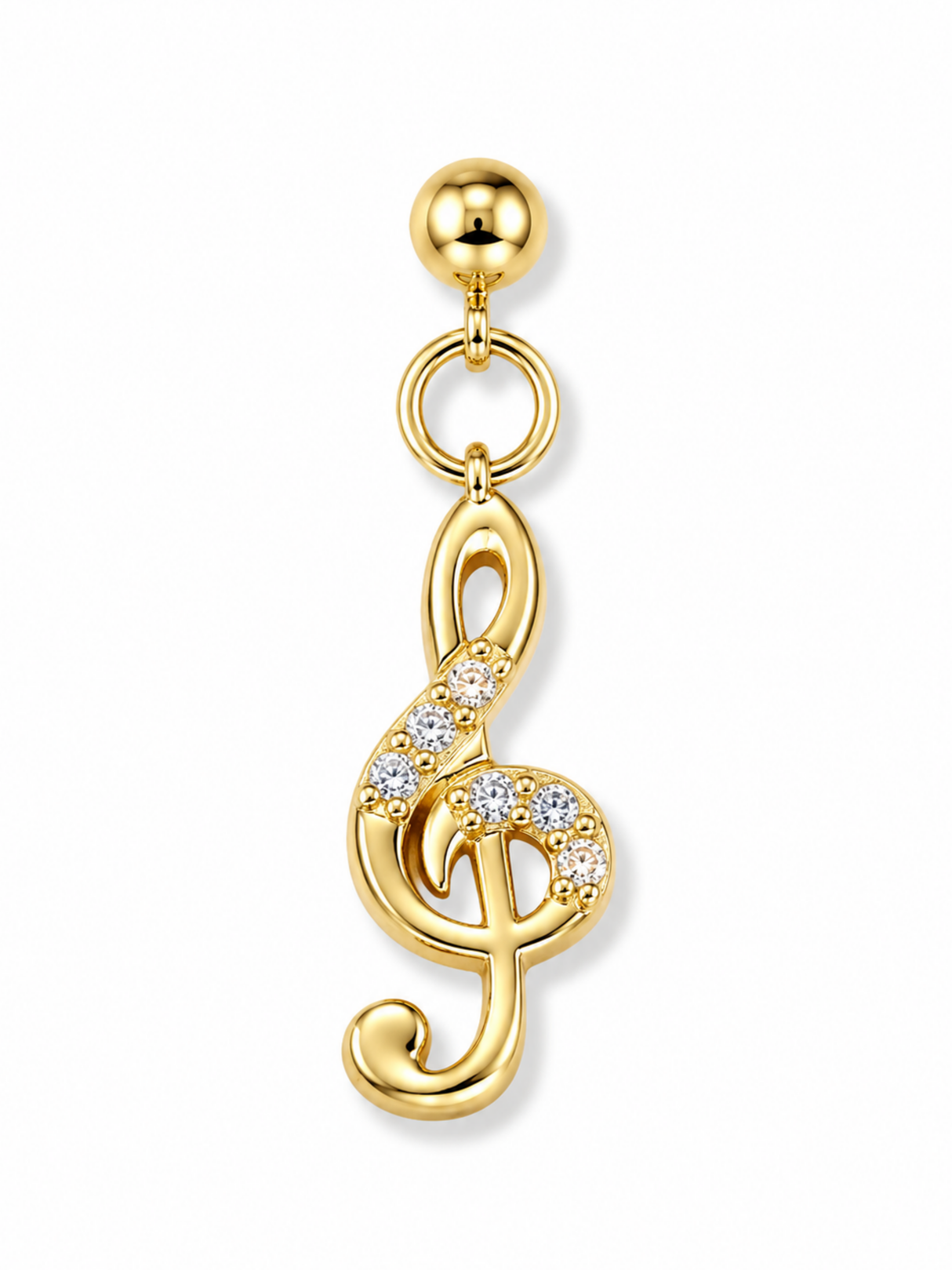 Music Note Grip Charm