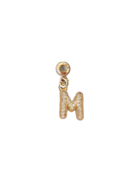 Bubble Letter Grip Charm