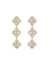 Mable Quatrefoil Drop Earring