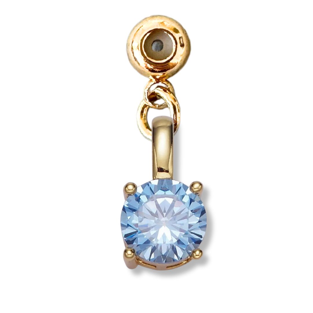 Birthstone Drop Charm