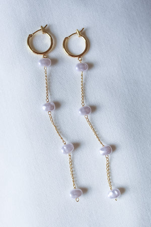 Marlo Pearl Drop Earring