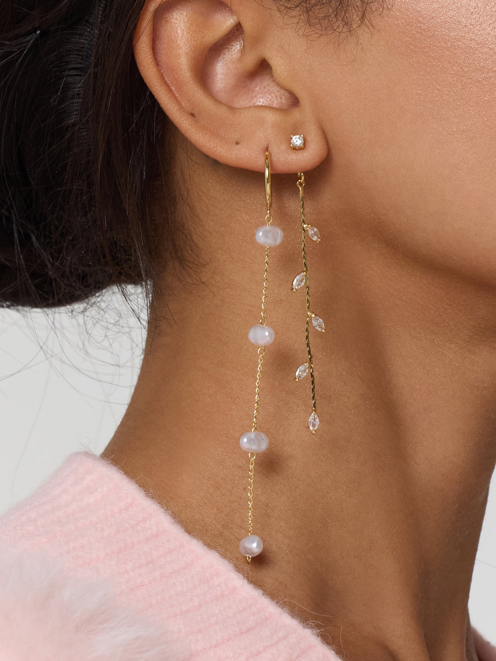 Marlo Pearl Drop Earring