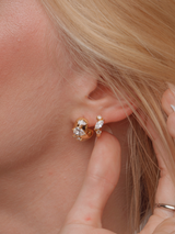 Monroe Marquise Huggie Earring