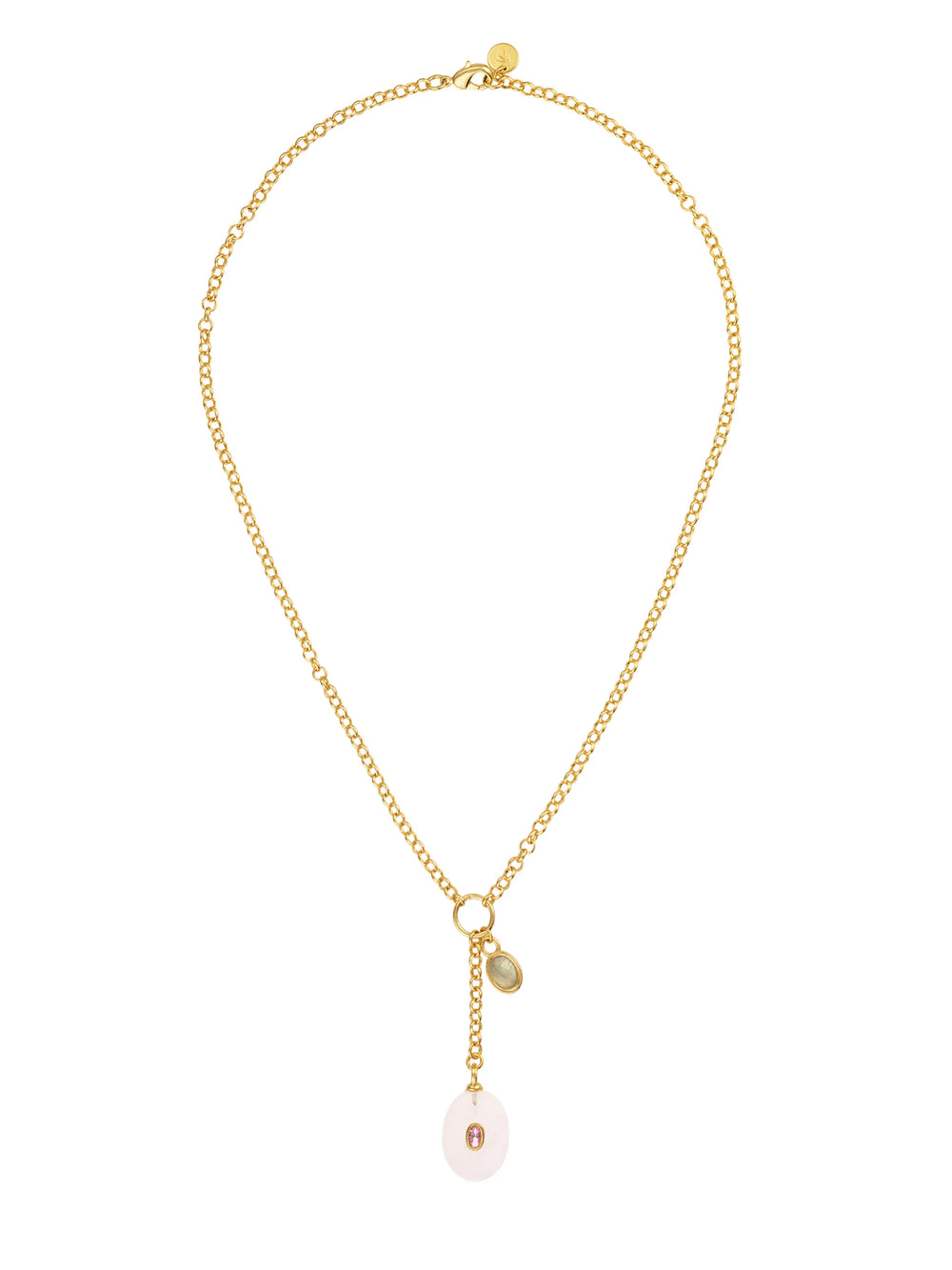 Noelle Stone Drop Necklace