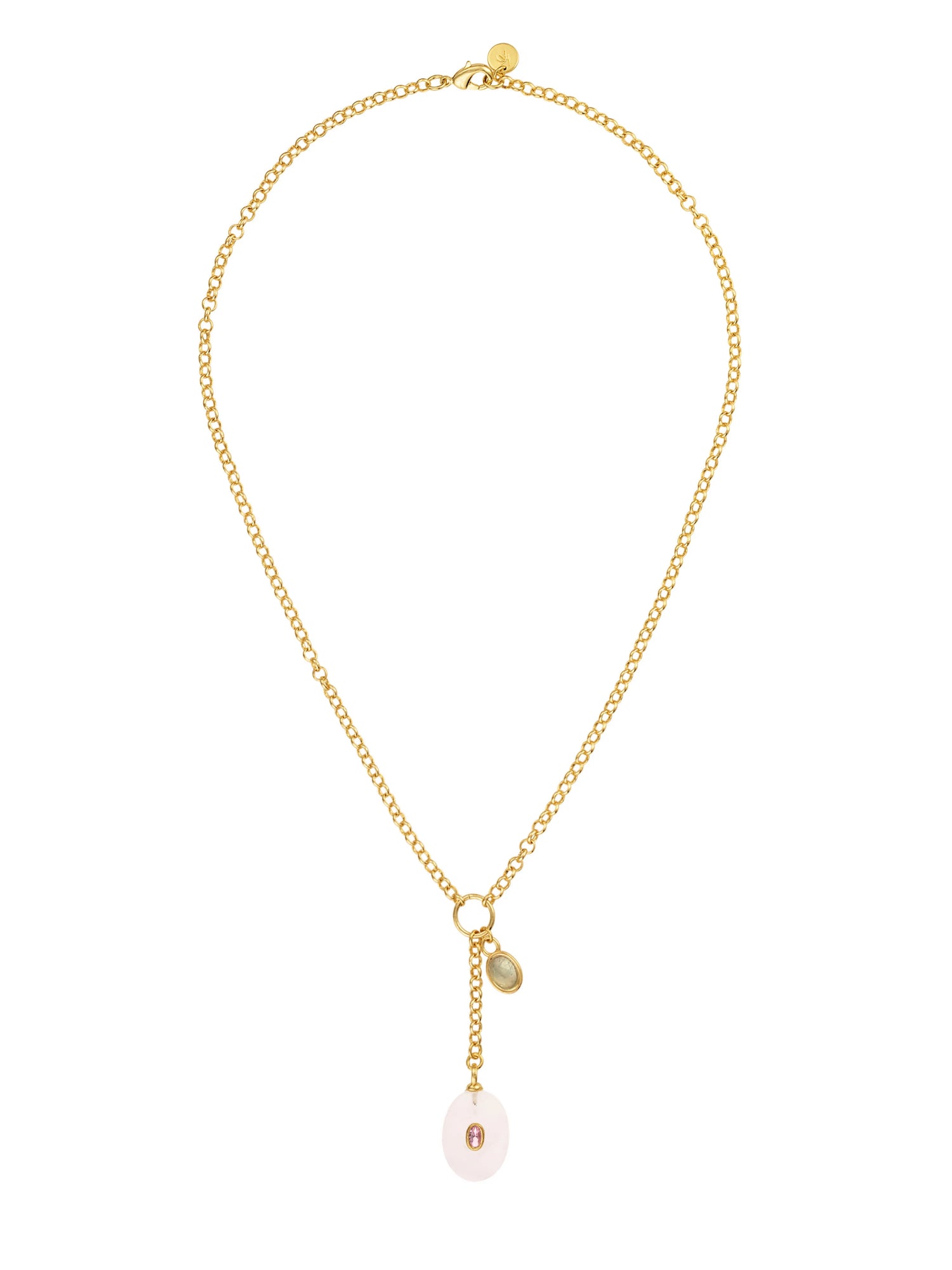 Noelle Stone Drop Necklace