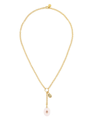 Noelle Stone Drop Necklace