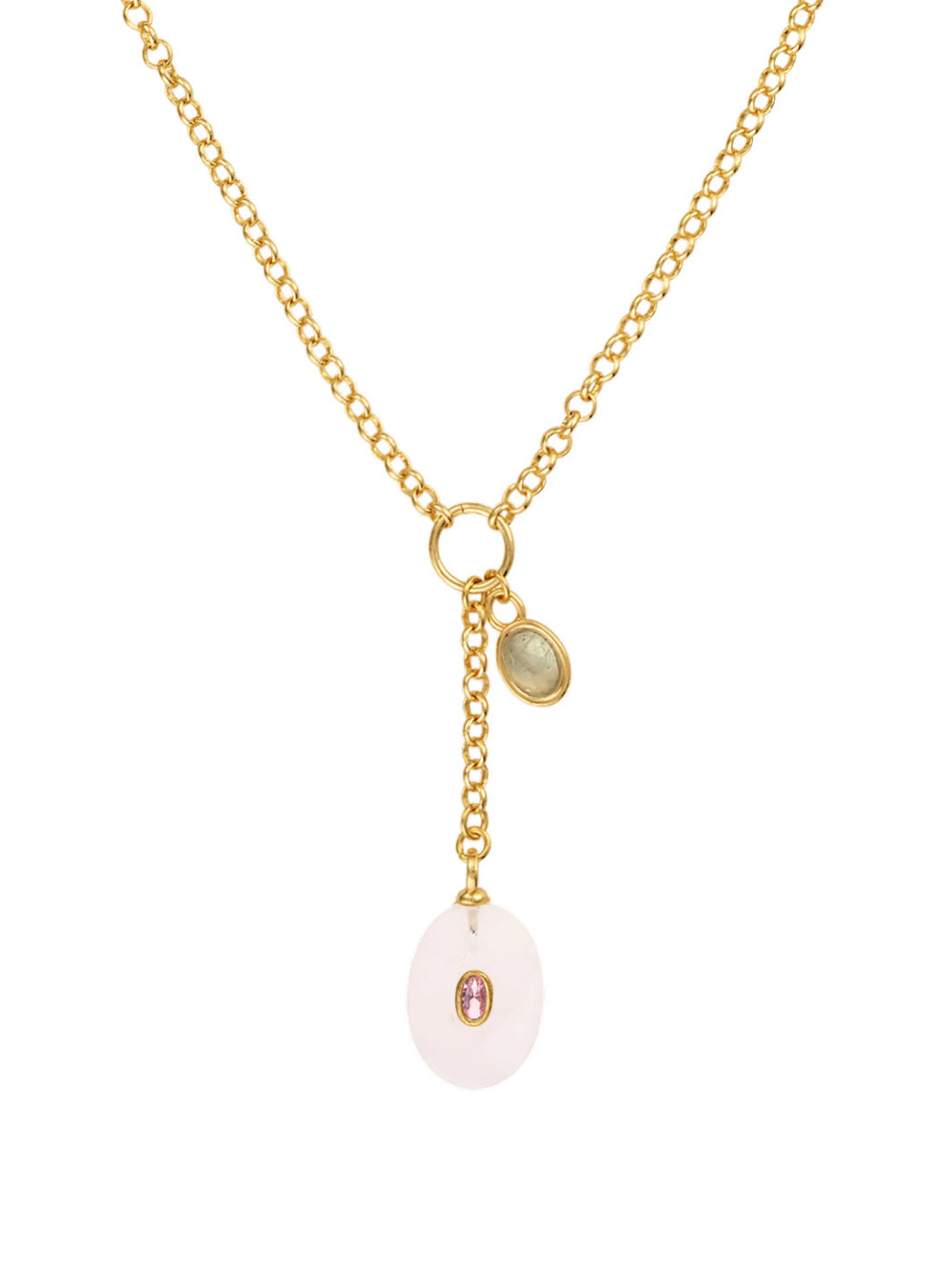 Noelle Stone Drop Necklace