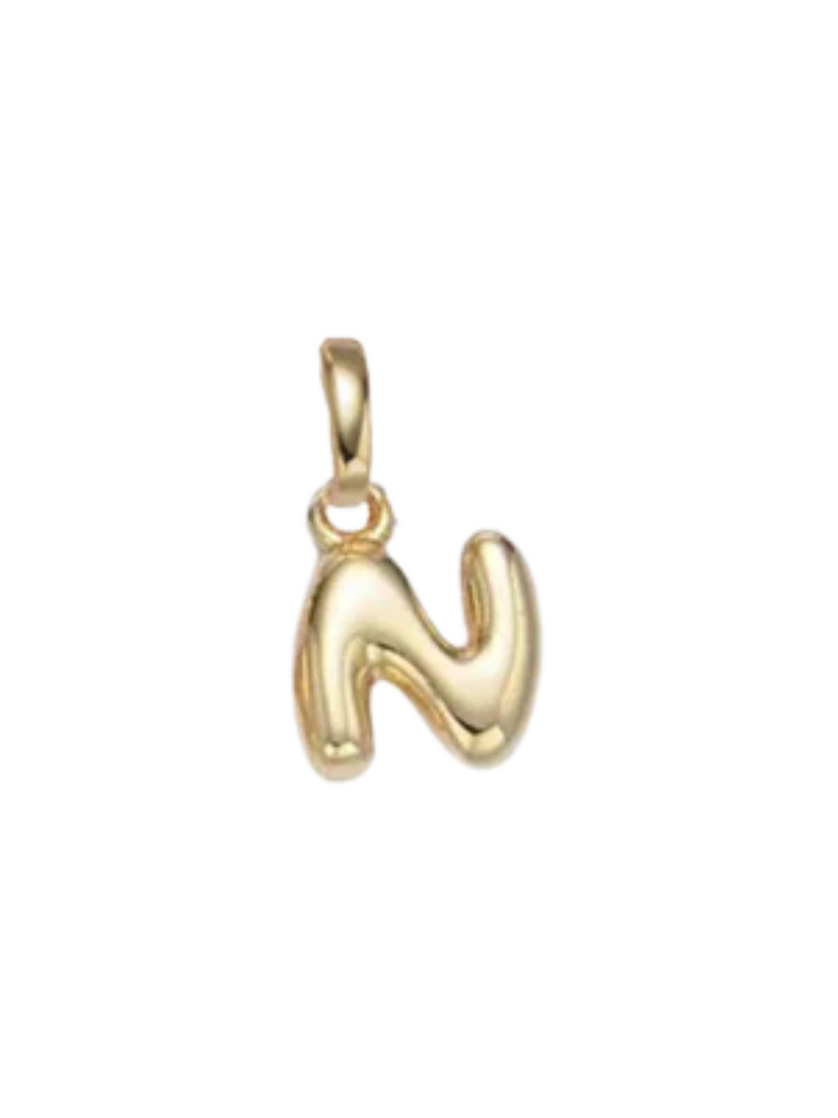 Bubble Initial Clip Charm