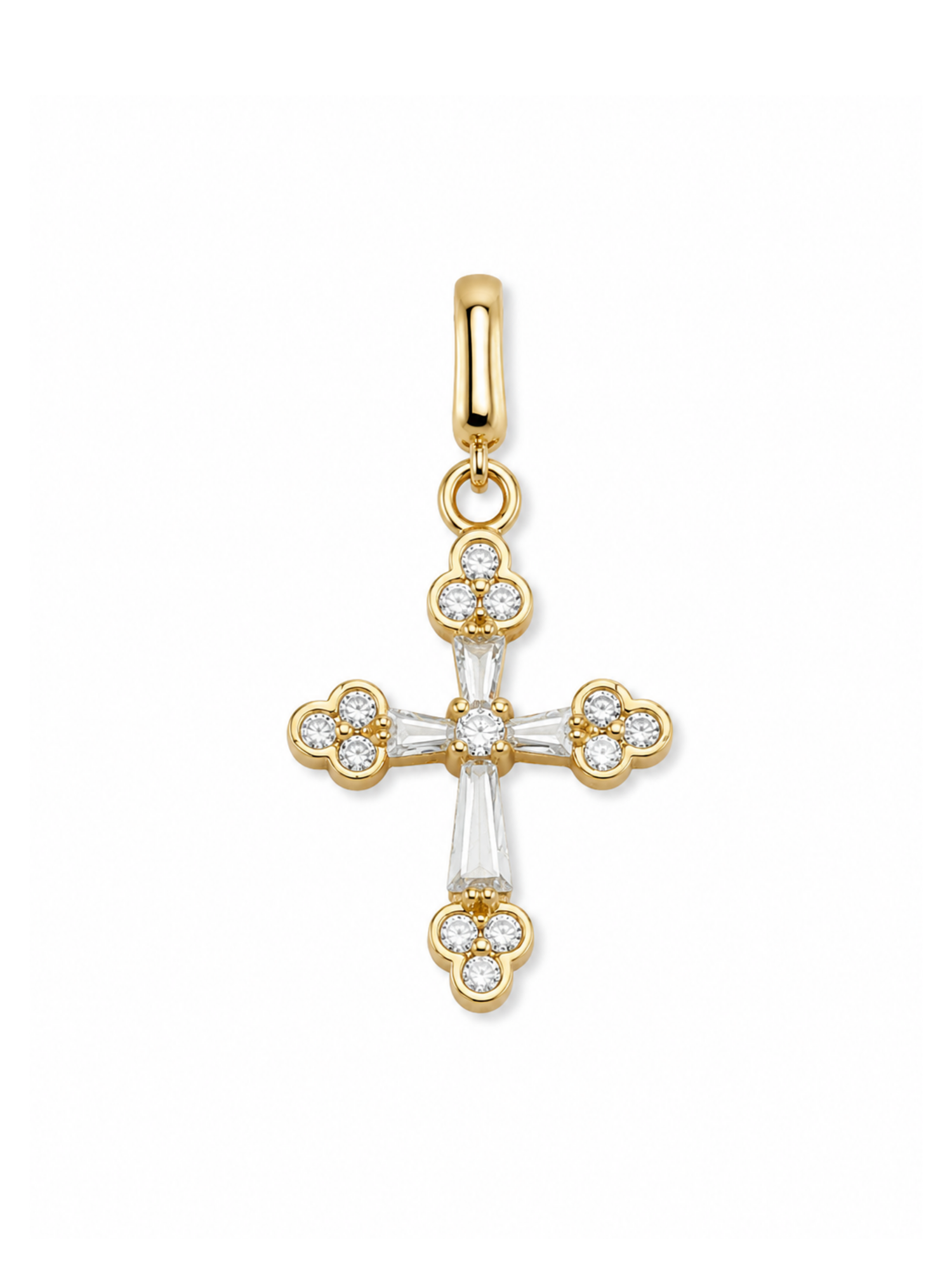 Ornate Cross Clip Charm
