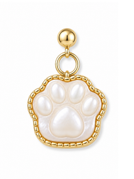 Pearl Paw Grip Charm