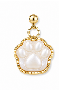 Pearl Paw Grip Charm