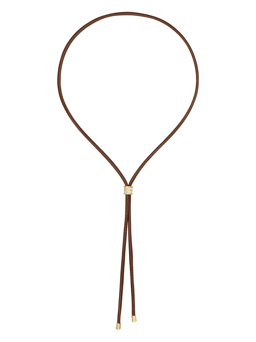 Piper Cord Bolo Necklace
