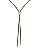 Piper Cord Bolo Necklace