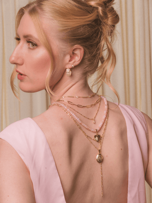 Portia Marquise Lariat Necklace