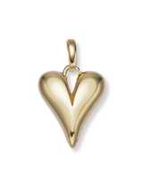 Puff Heart Clip Charm