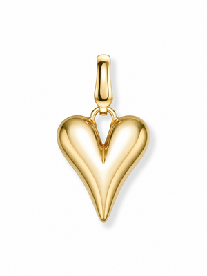 Puff Heart Clip Charm
