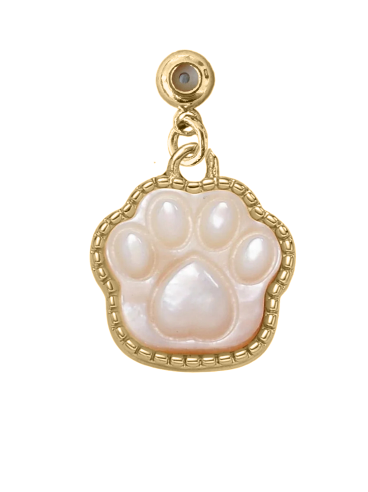 Pearl Paw Grip Charm