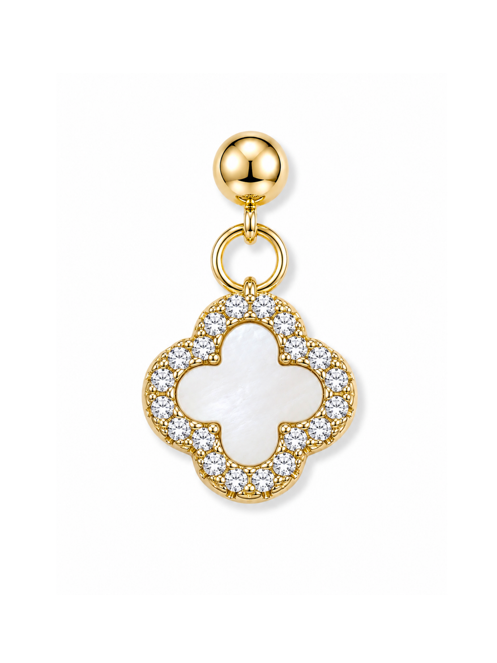 Quatrefoil Grip Charm