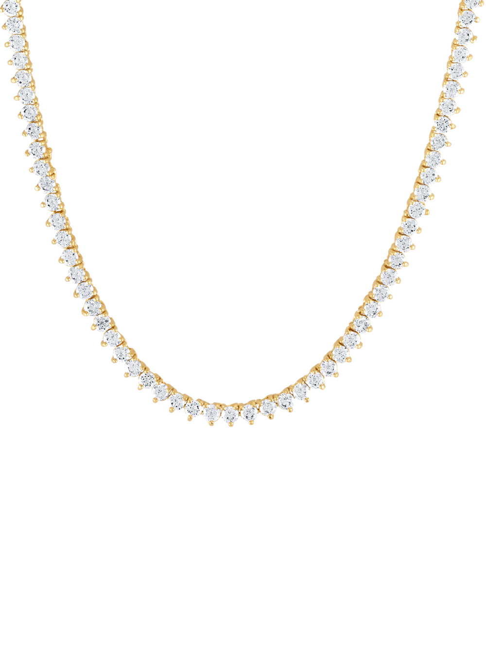 Quince Three Prong Necklace