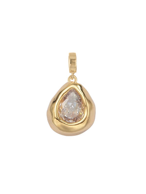 Rosalie Molten Teardrop Collar Pendant