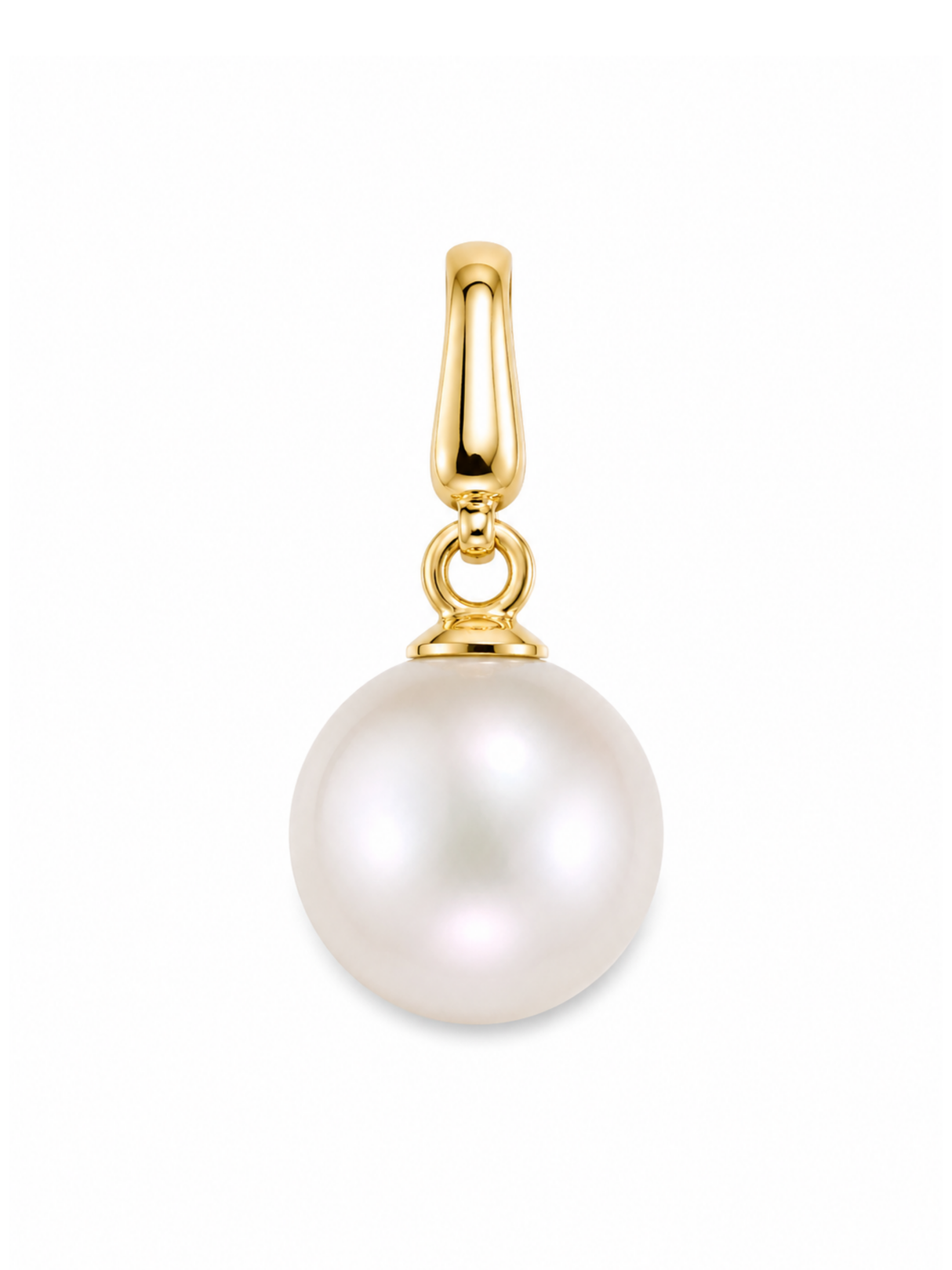 Round Pearl Clip Charm