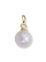 Round Pearl Clip Charm