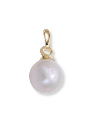 Round Pearl Clip Charm