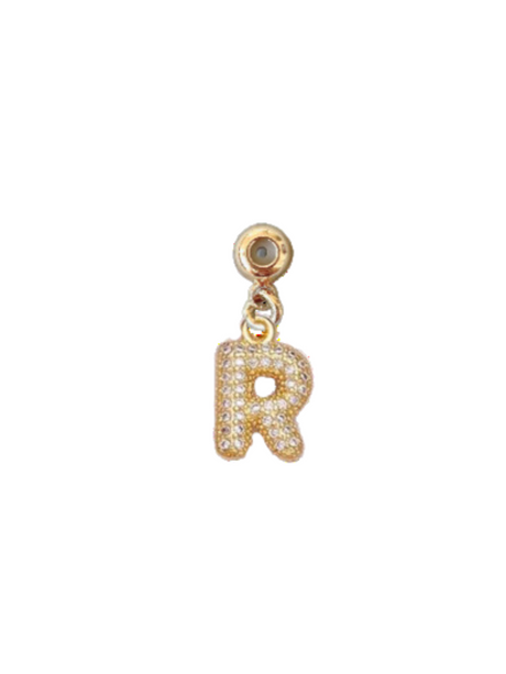 Bubble Letter Grip Charm