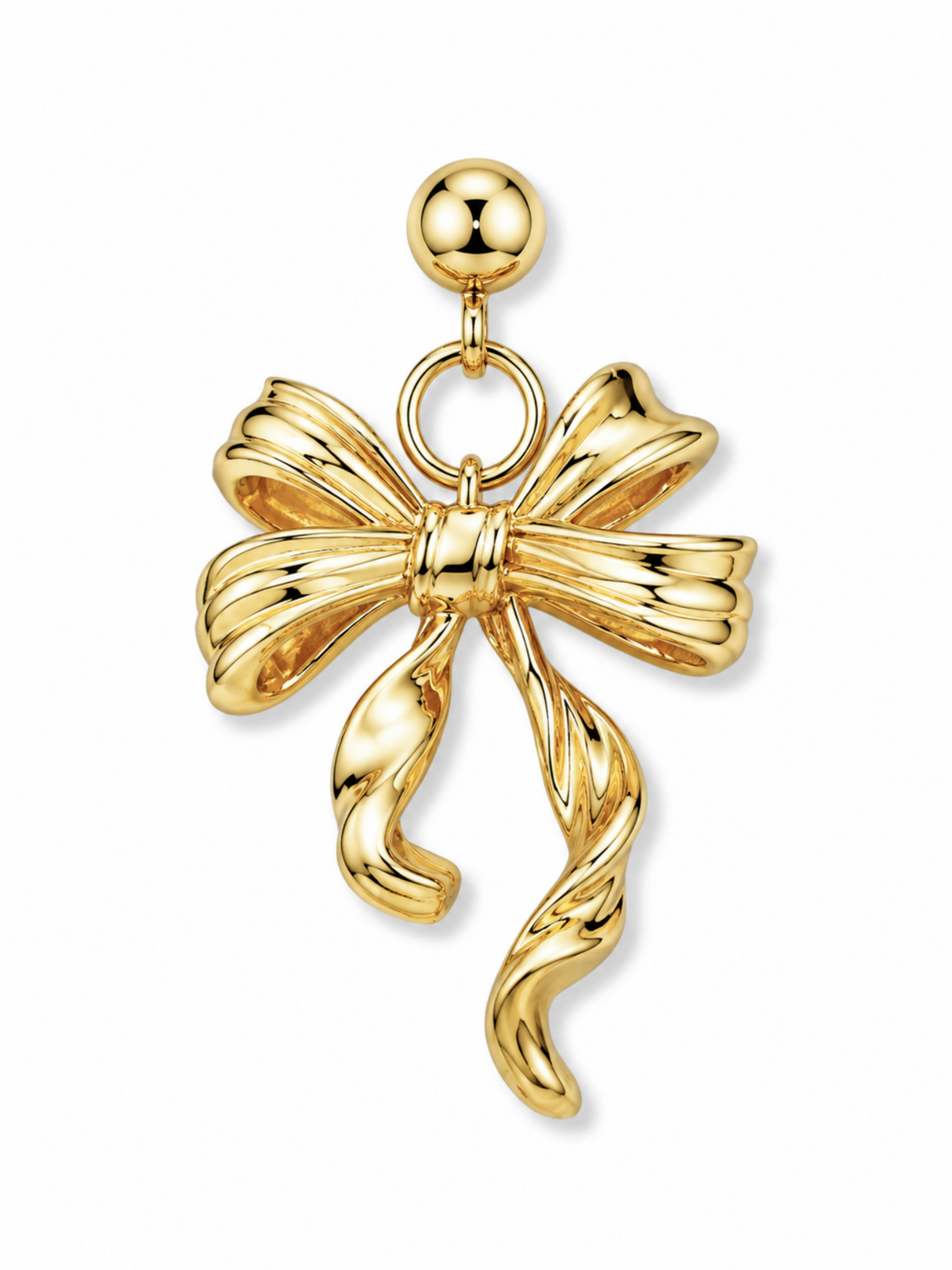 Ribbon Bow Grip Charm