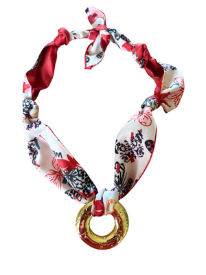 Novara Scarf Necklace