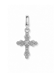 Gilded Cross Clip Charm