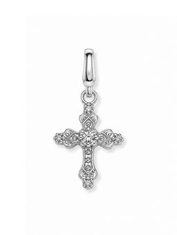 Gilded Cross Clip Charm