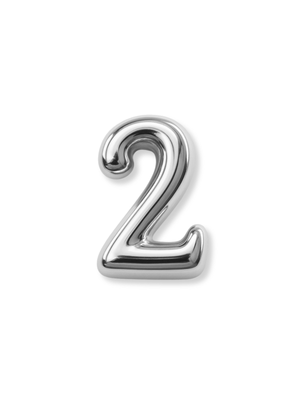 Silver Numerical Slide