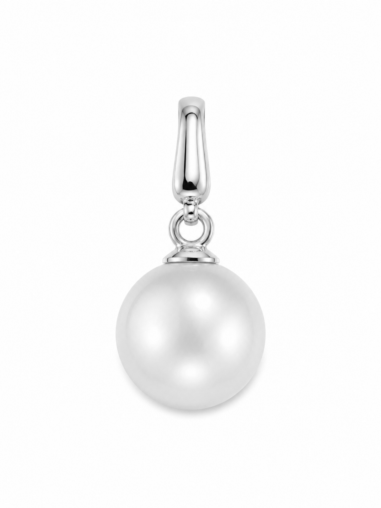 Round Pearl Clip Charm