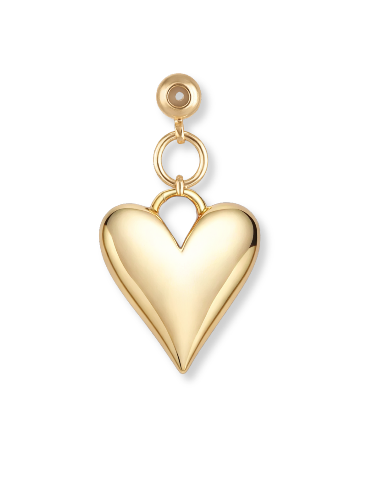 Vintage Heart Grip Charm