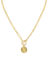 Solara Coin Link Necklace