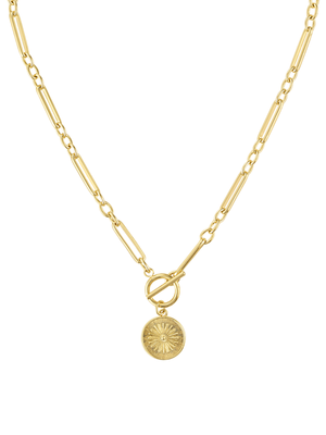 Solara Coin Link Necklace