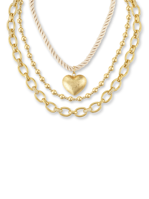 Styled Stack Necklace Set Of 3