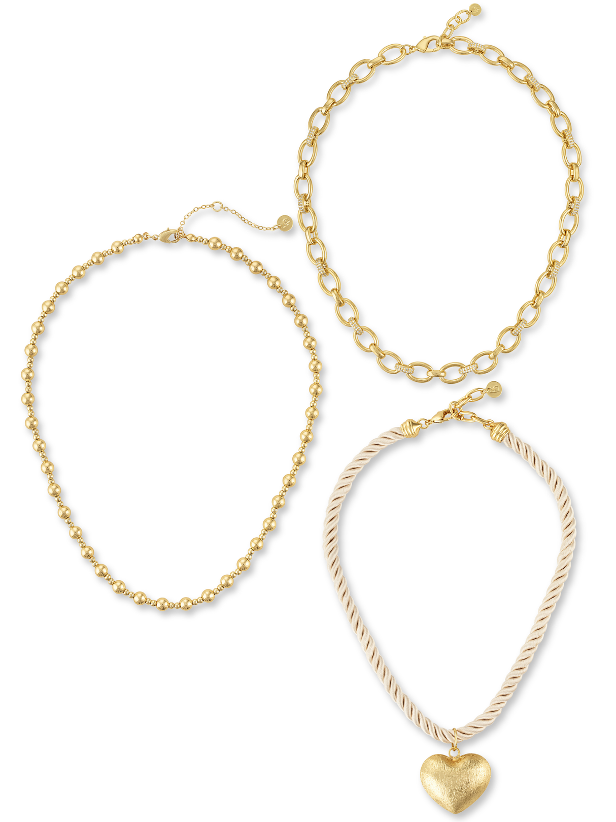 Styled Stack Necklace Set Of 3