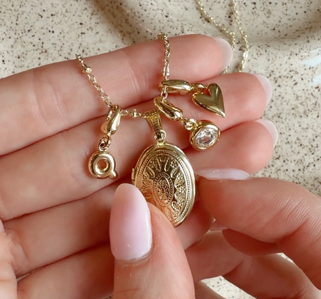 Puff Heart Clip Charm