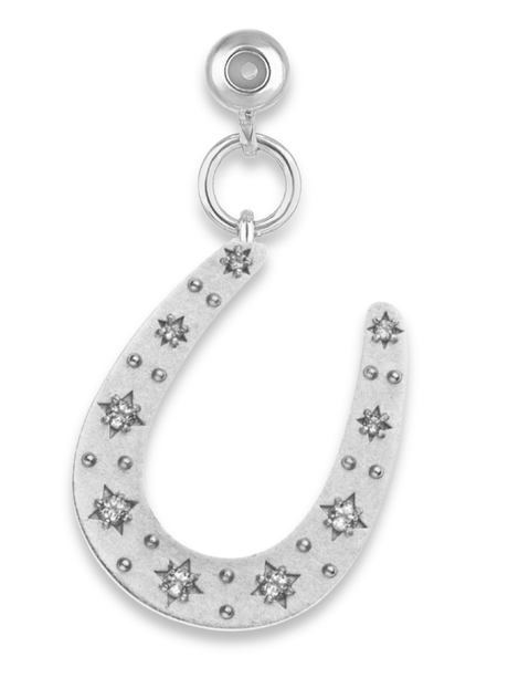Glam Horseshoe Grip Charm