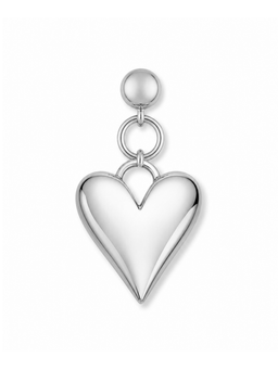 Vintage Heart Grip Charm