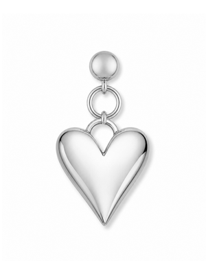 Vintage Heart Grip Charm